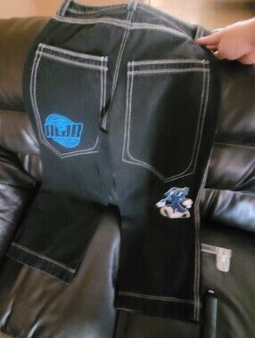 Mens Black Alab Baggie Panrs New Size 28